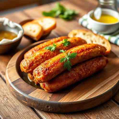 Pan-Fried Alheira Sausage Recipe - Portuguese Tradition